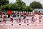 Tiffany Porter (GB) wins the 100 metres hurdles at the European Athletics Team Championships.